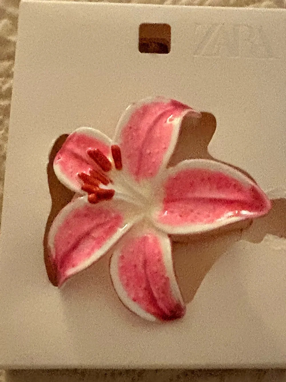 Nwt-Zara- Flower hair clip